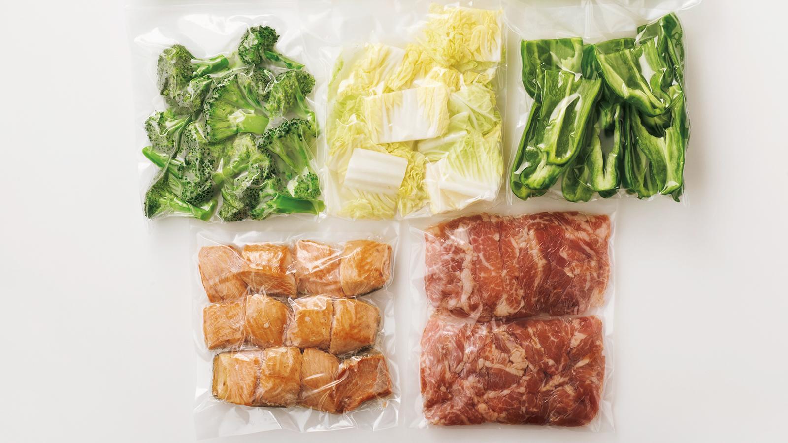 食事で脂肪を落とすなら自炊がベスト！ 「食材の小分け保存」に挑戦しよう