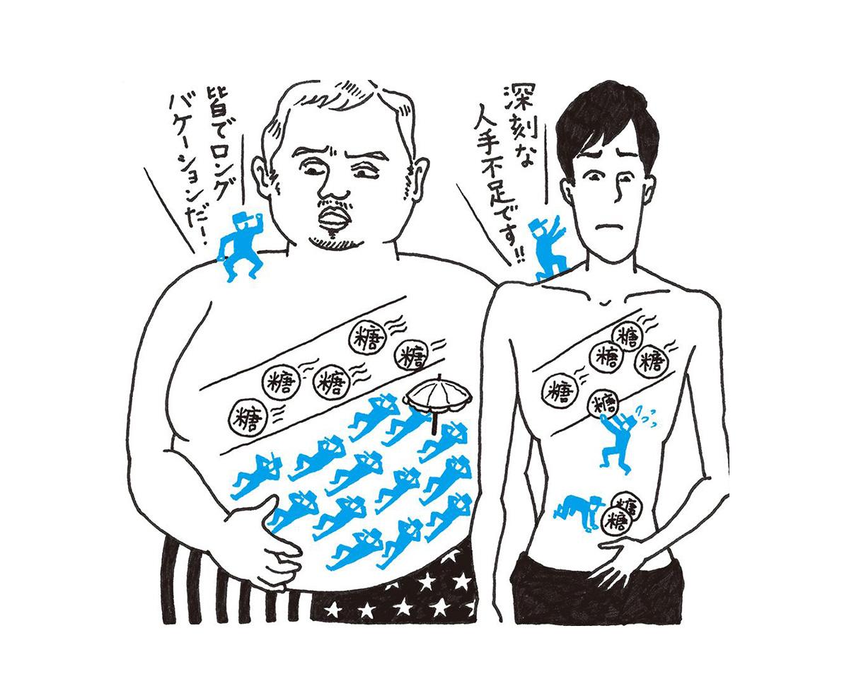 痩せているのに糖尿病!? そのメカニズムを徹底研究