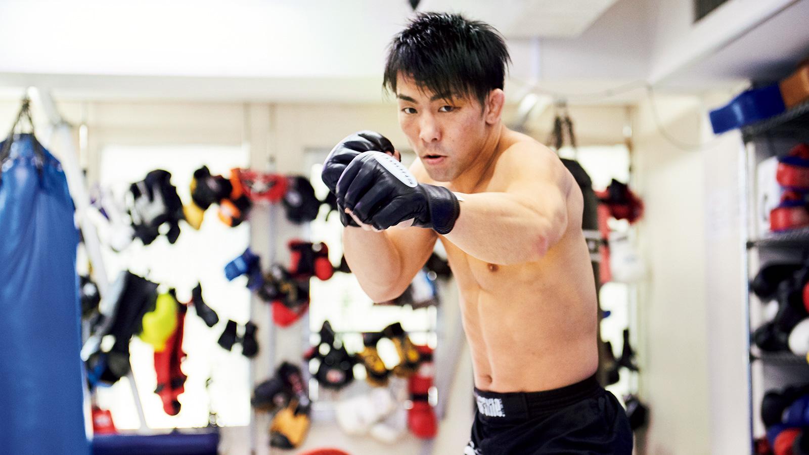 総合格闘家・猿田洋祐「技から技への繋ぎは腹筋の質が左右する」