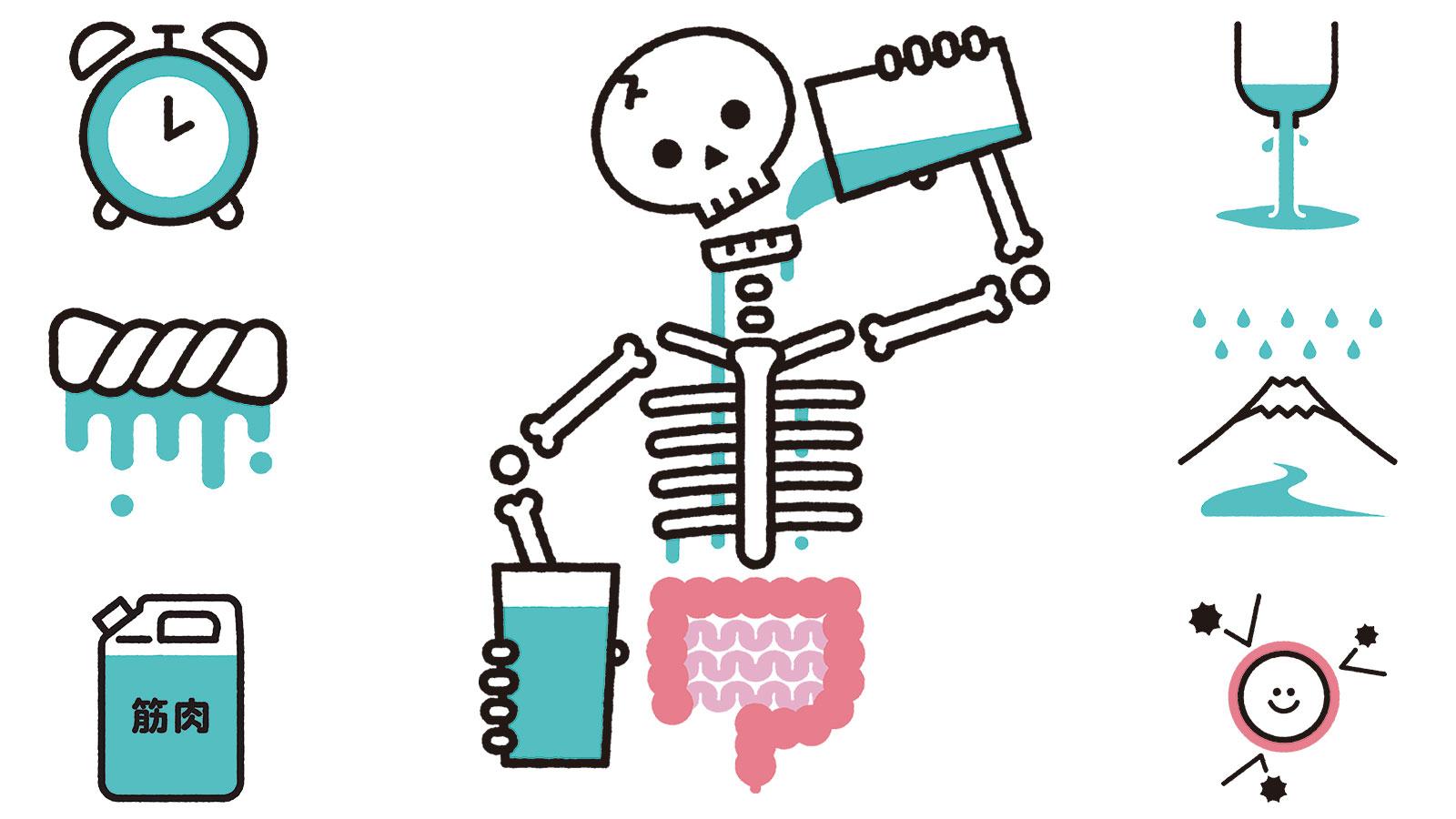 その摂り方、ホントに正しい？ 水分補給の軽視は免疫力の低下や腸内環境の悪化を招く!?
