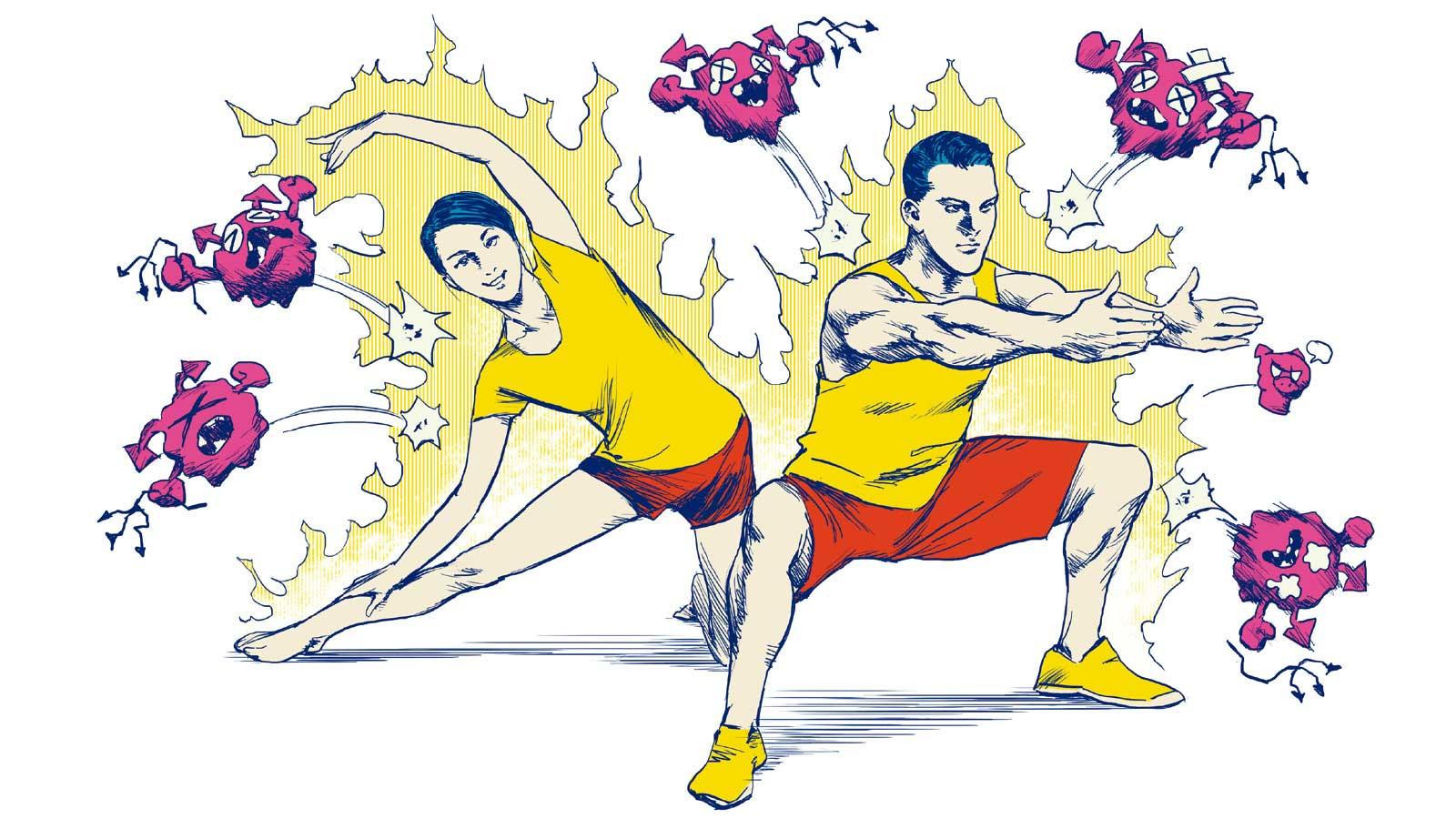 免疫とトレーニングの”適度”な関係を知る