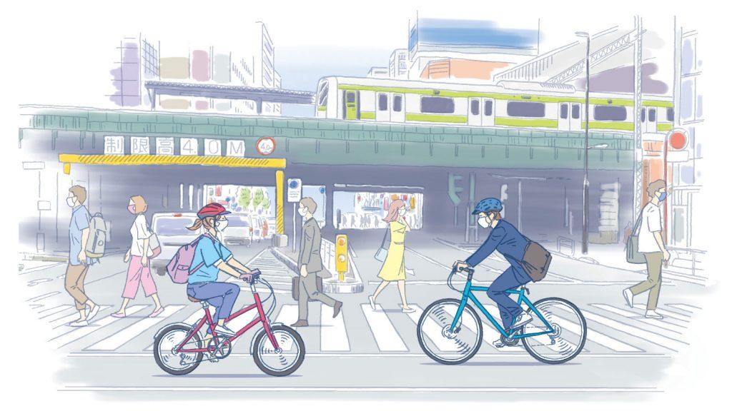 3密を回避して痩せる！ はじめての自転車通勤2020