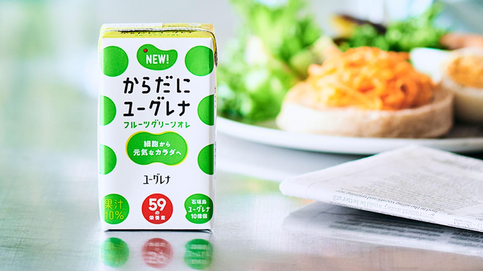 食事のお供や間食の定番に。1本のユーグレナで真にタフな毎日を！