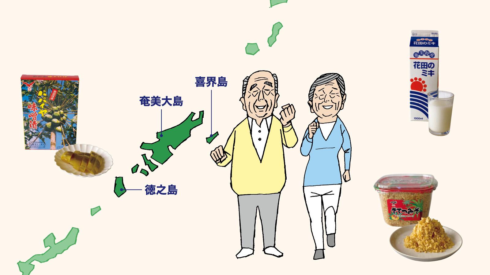 百寿者率が全国平均の3倍！ 奄美群島の長寿の秘密は、腸内フローラ？