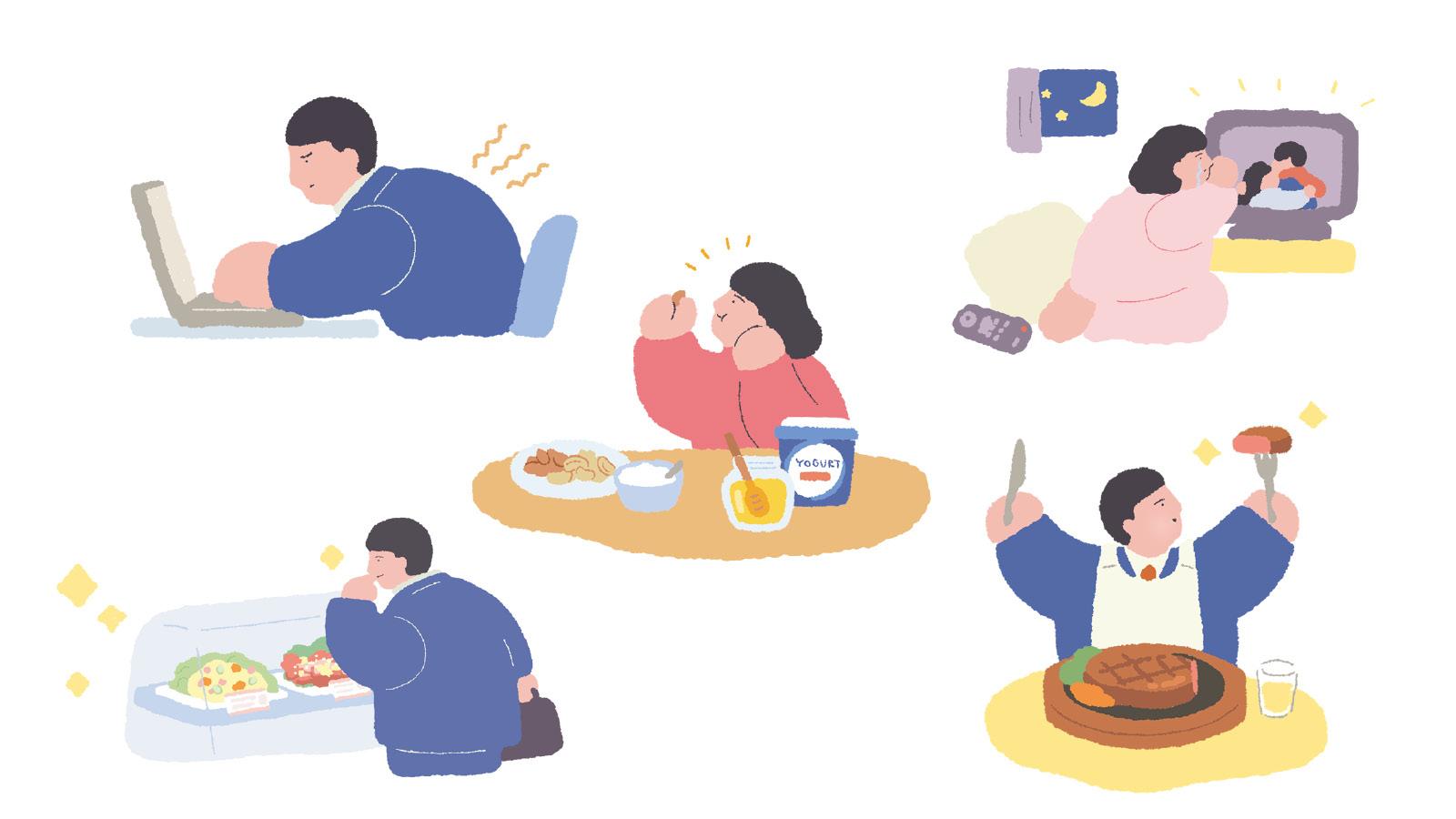 STOP内臓脂肪！ 今すぐやめたい5つのデブ習慣