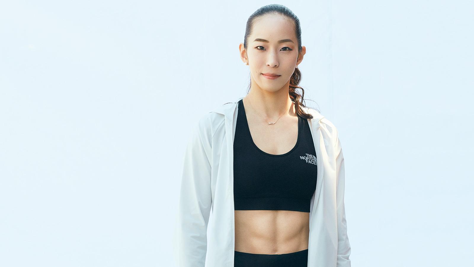 野口啓代のしなやかな腹筋を作る、妥協なきトレーニングの全て
