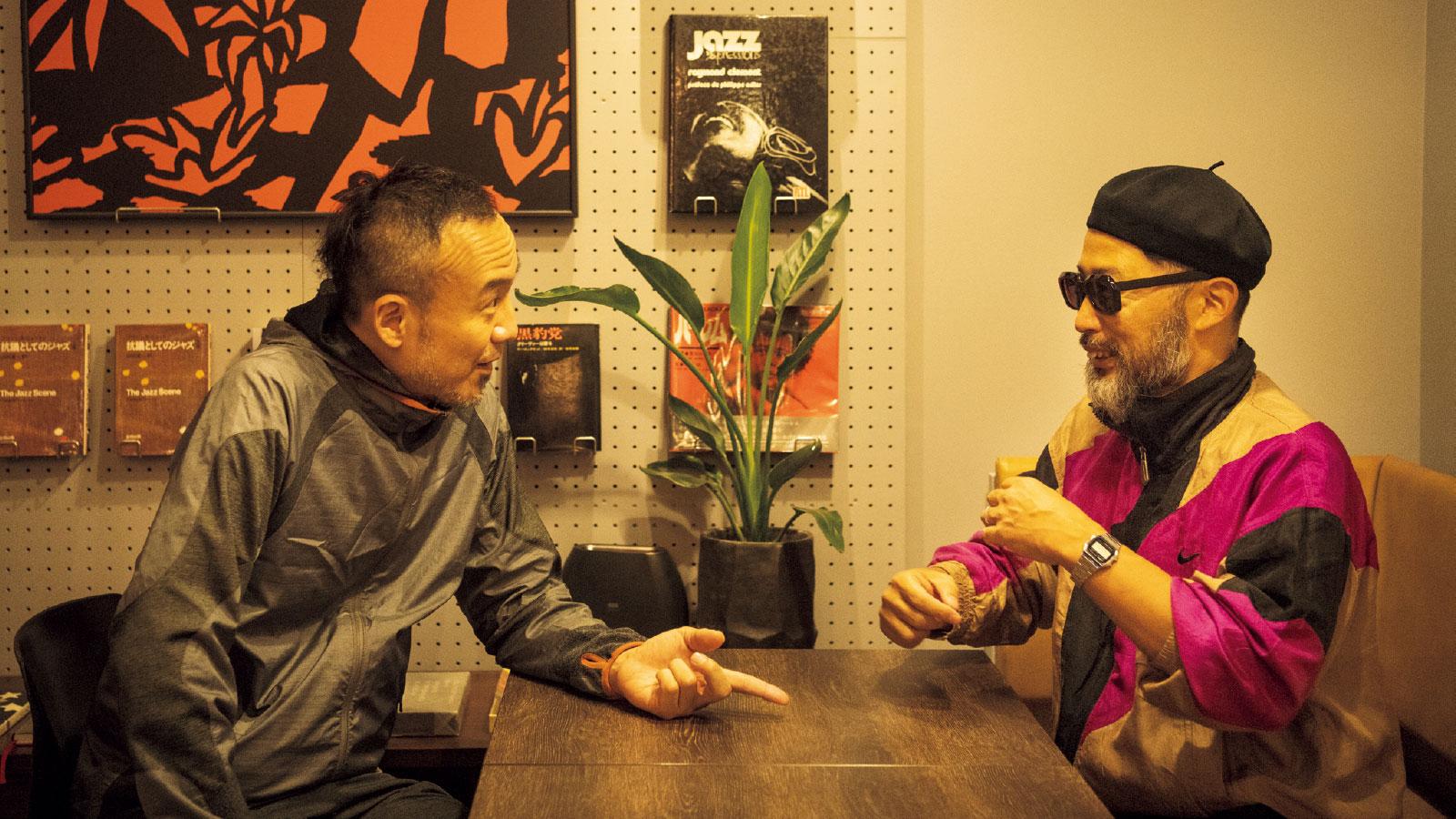 松浦俊夫さんと沖野修也さん