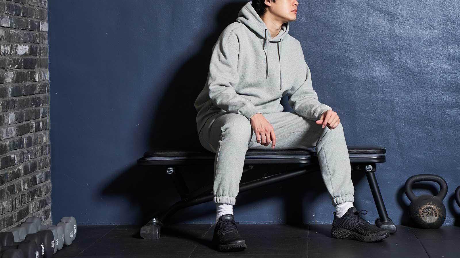 こんなスウェットでジムに行きたい。ニューバランス《NBスウェット》