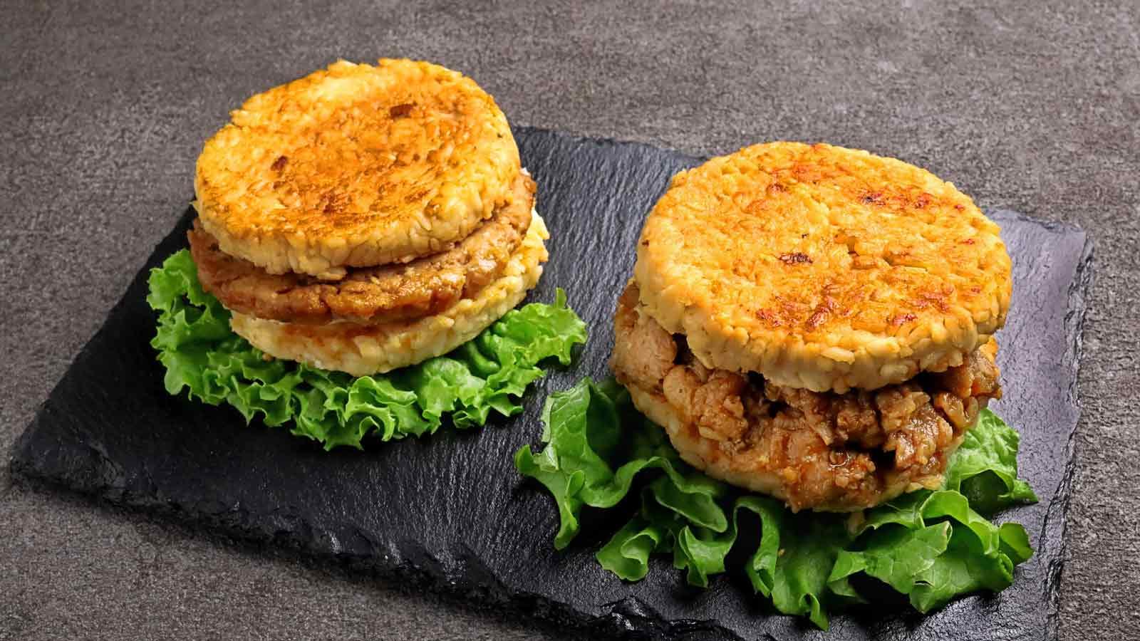 低糖質・高食物繊維の「新世代」ライスバーガー《BODY MAKE BURGER》