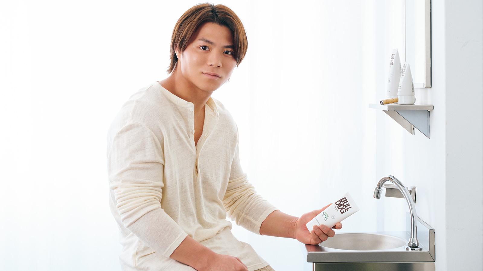 こだわる柔道家・阿部一二三には〈ブルドッグ〉の自然派フェイスウォッシュが似合う
