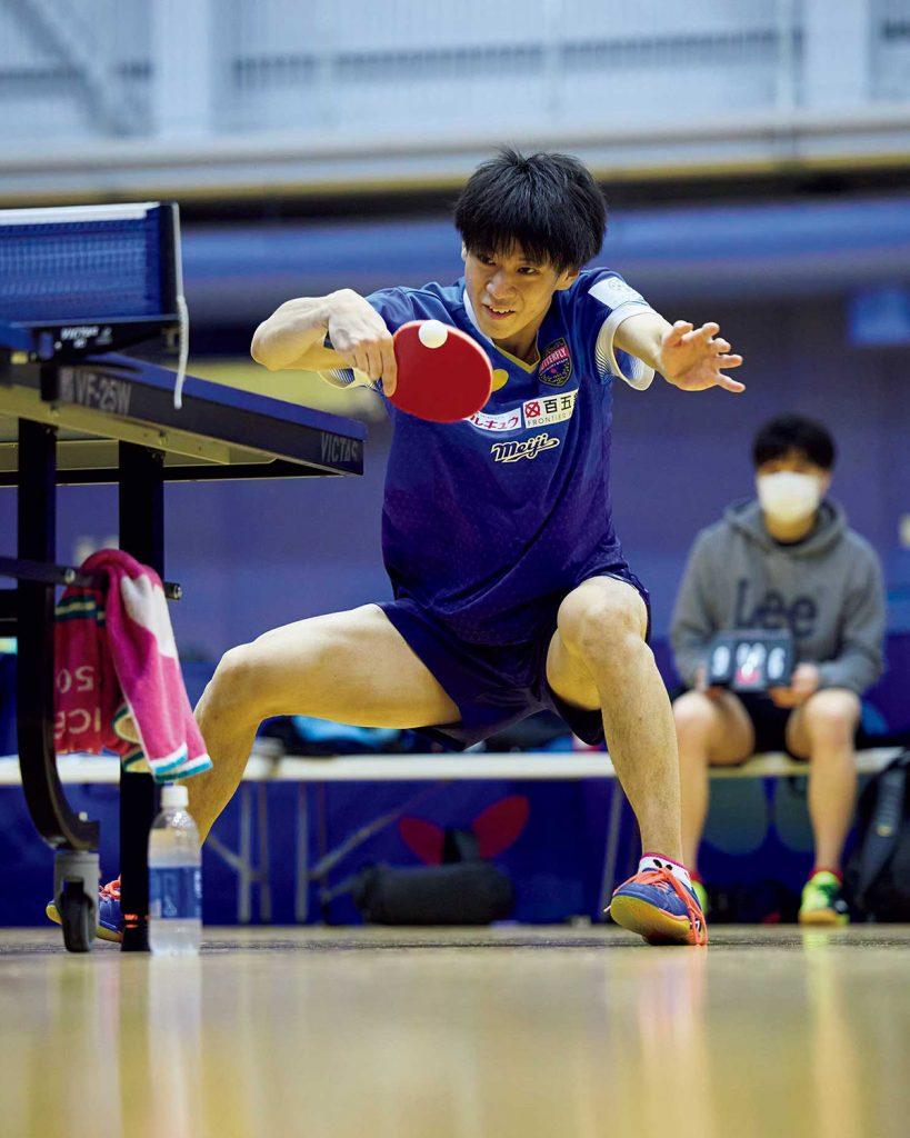 戸上隼輔（卓球）「負けて当然だから、勝ったら面白いとポジティブになれた」