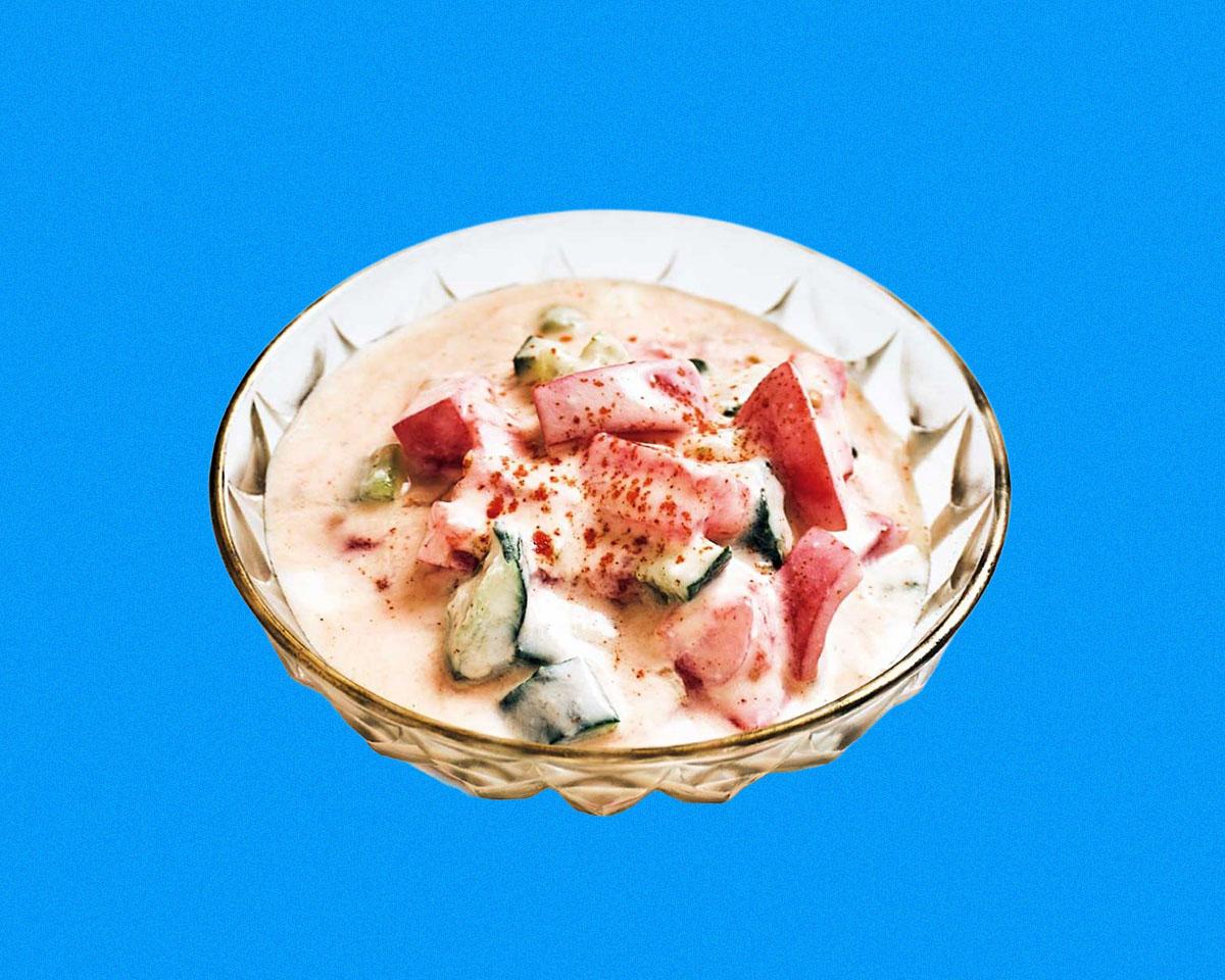 鍛えるシェフの筋肉レシピ：スパイシーヨーグルトサラダ