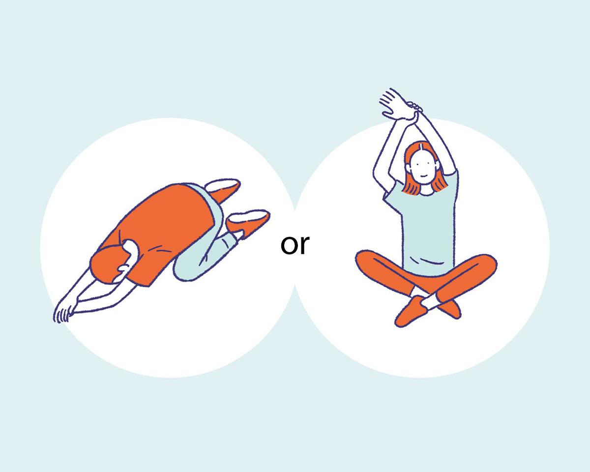ダメなのはどっち？ 2択で学ぶ「やりがちNGストレッチ」