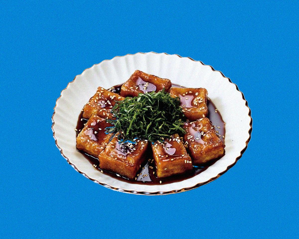 鍛えるシェフの筋肉レシピ：高野豆腐の照り焼き