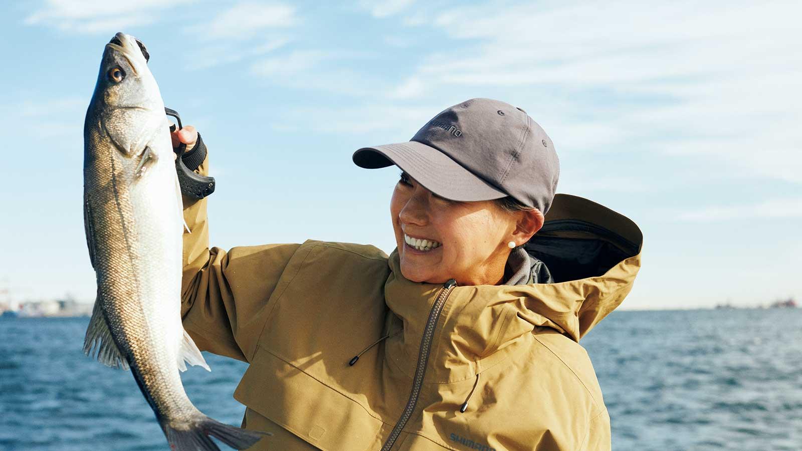 美味しい魚を求めて東京湾へ。福島和可菜さんと船釣り