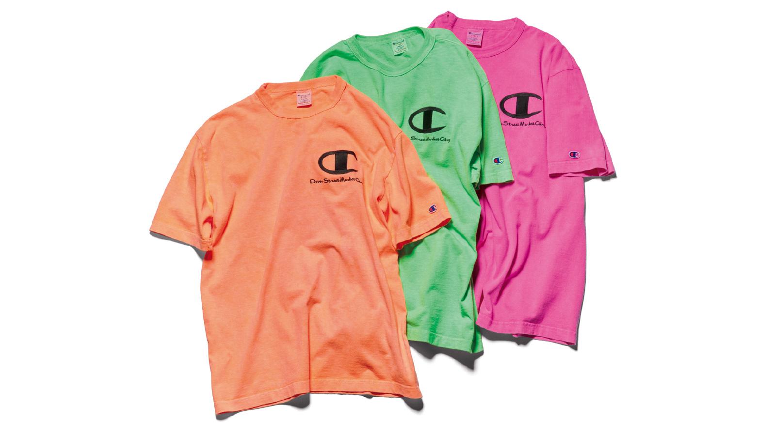 Champion×Dover Street Market GinzaのTシャツ