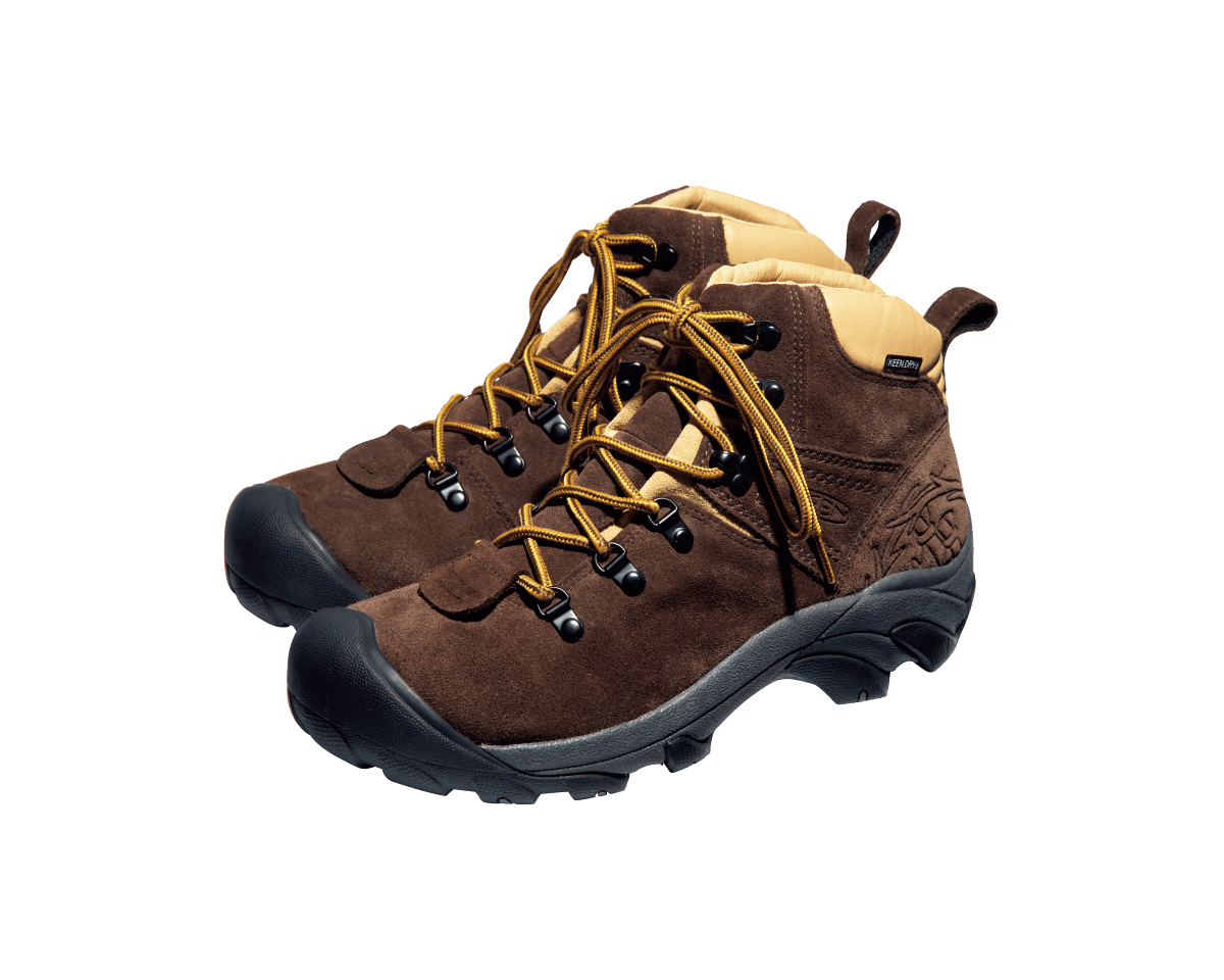 登山デビューには、この一足を。〈KEEN×Mountain Research〉のハイキングシューズ。