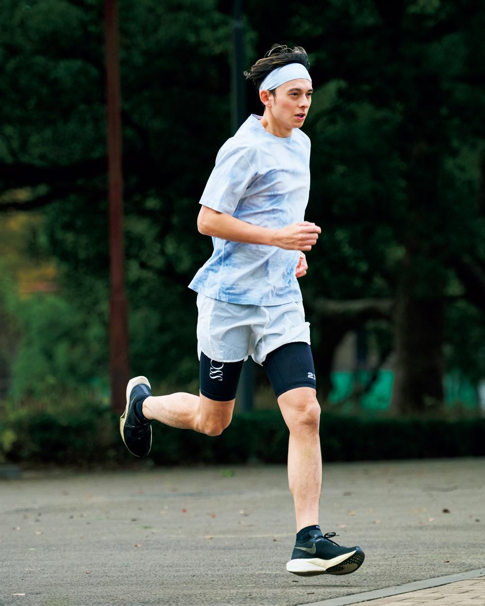 40歳を迎えたハリー杉山さん。ランニング後のケア方法とは？