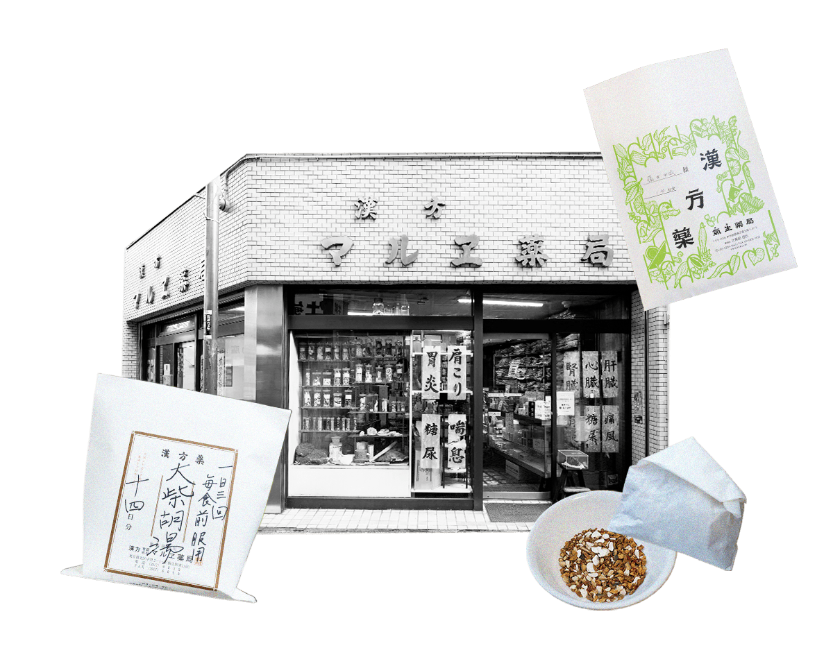 初めての漢方薬局