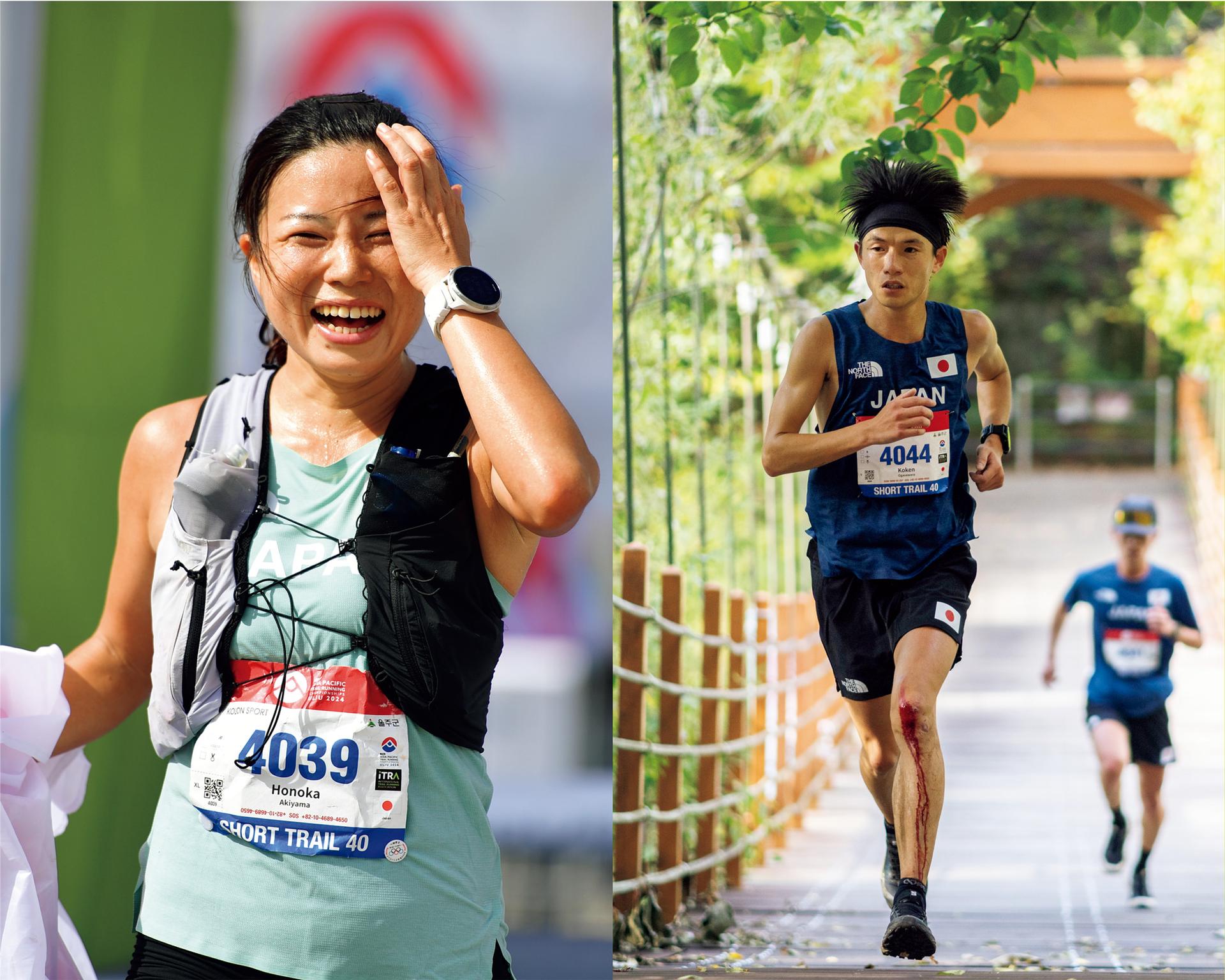 世界で戦う日本人トレイルランナー。期待の男女ふたりの選手を紹介。