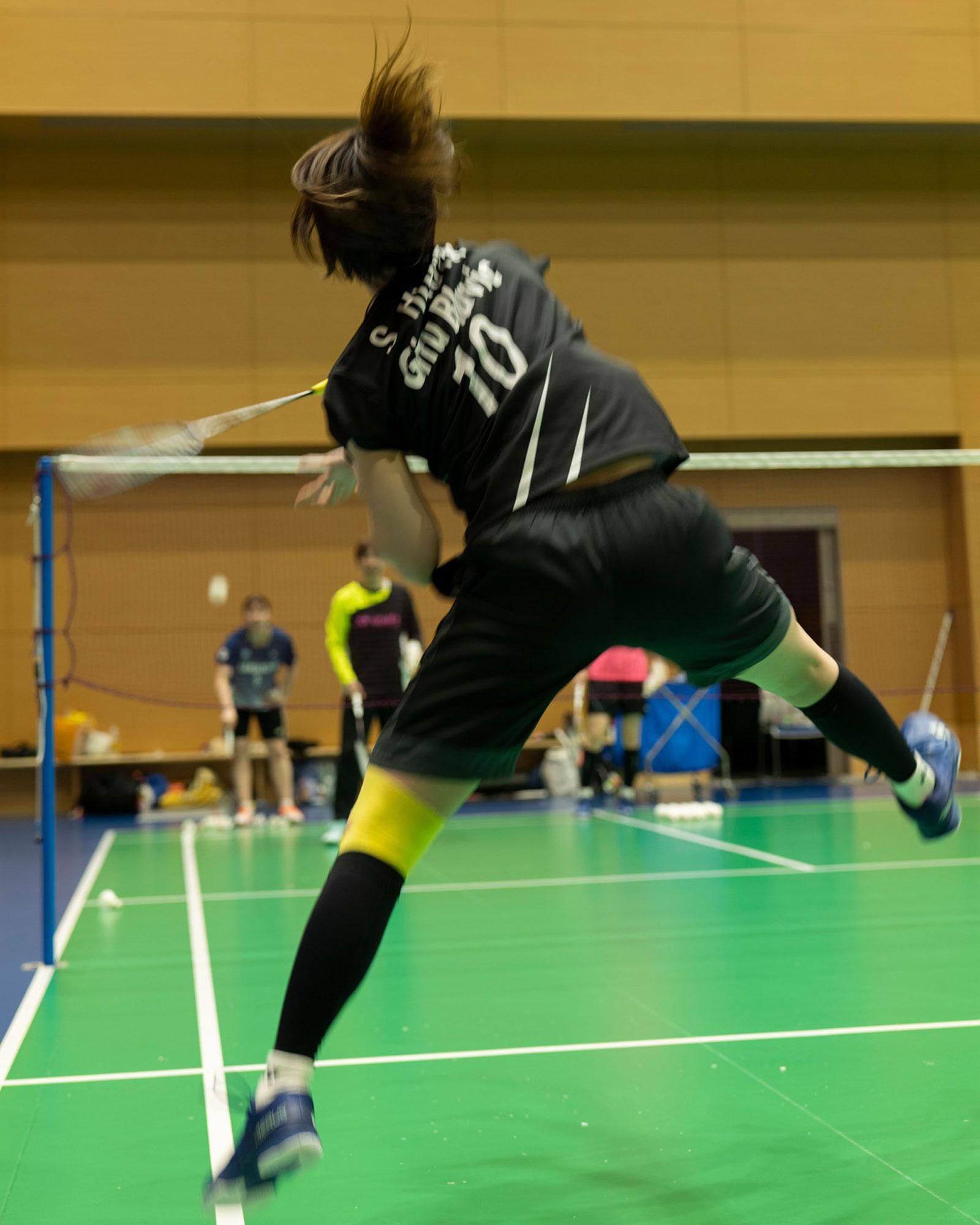 バドミントン選手・廣田彩花