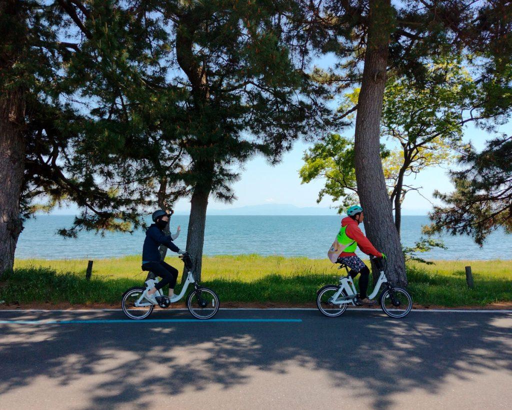自転車でびわ湖を一周してみたい！