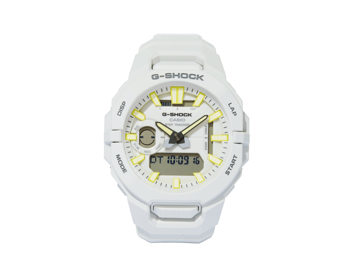 〈G-SHOCK〉のデジタル時計