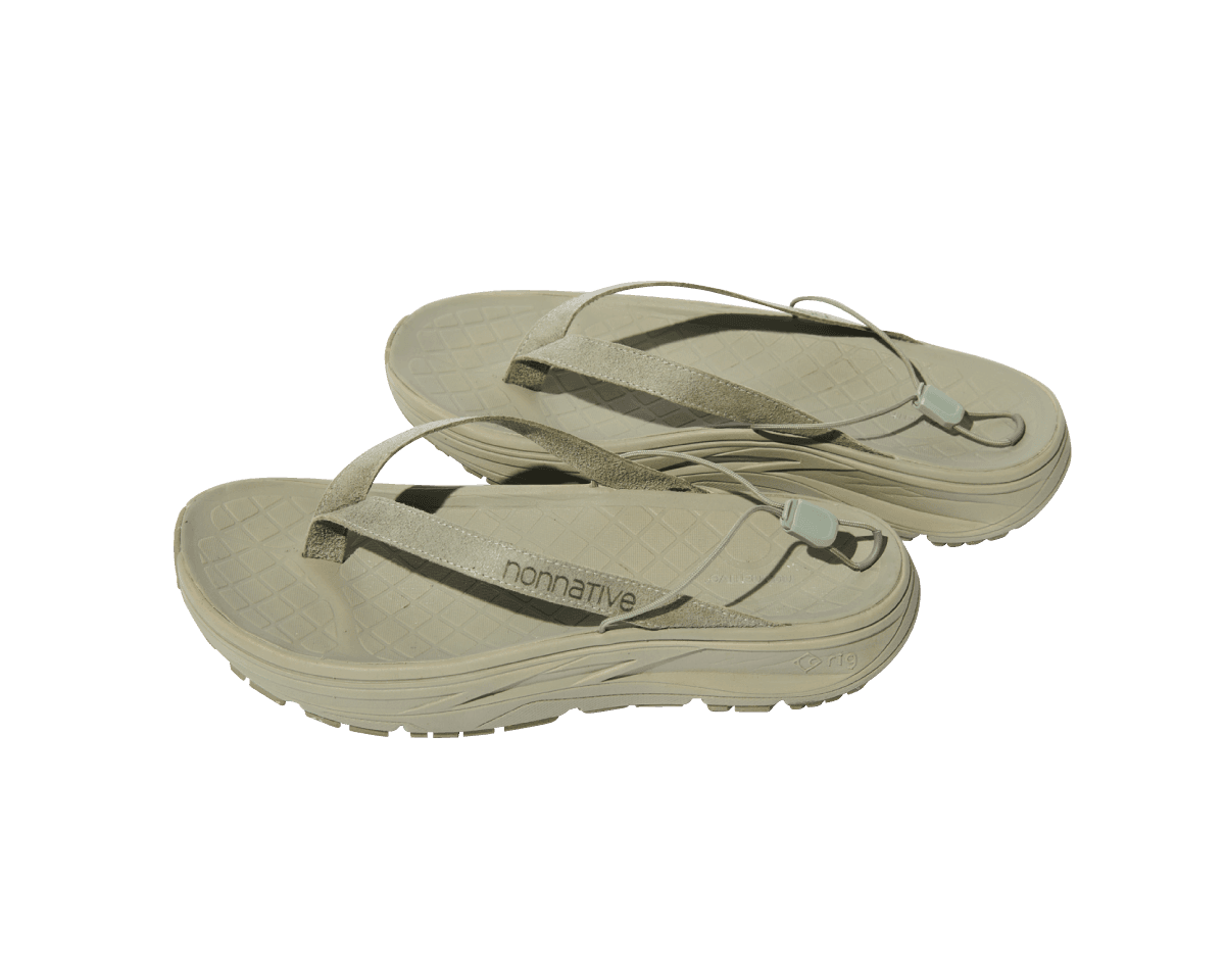 ギアすぎない、毎日履けるデザイン。〈rig FOOTWEAR × nonnative〉のサンダル。