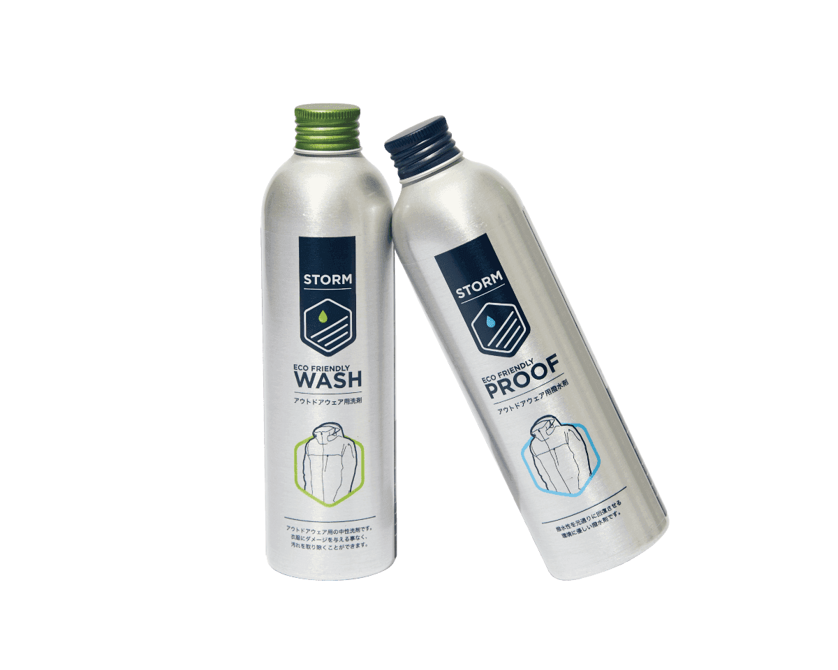 撥水機能が回復！〈STORM〉のケアキット。
