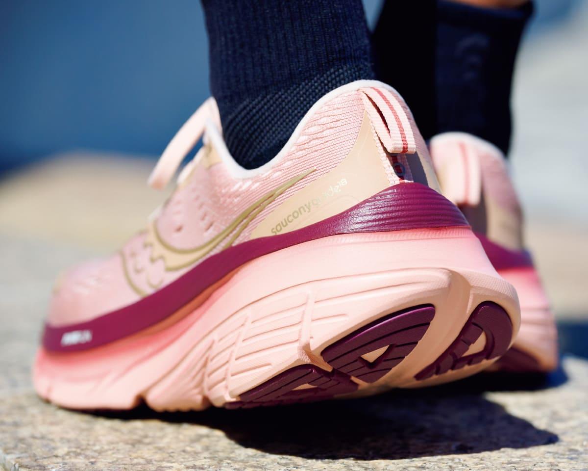 長距離でも安心のシューズ