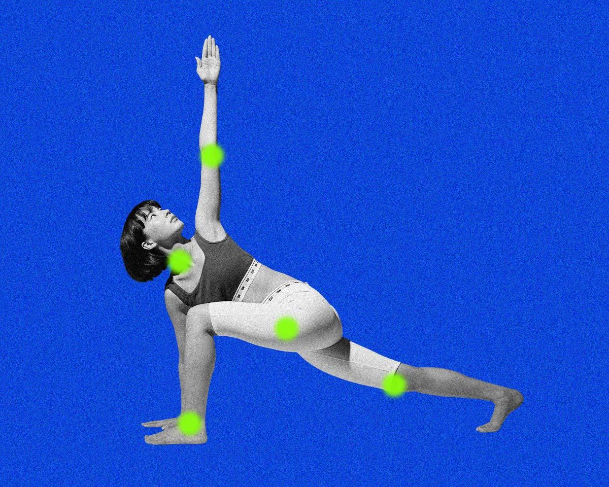 ジョイントバイジョイント理論＿女性がポーズをとっている