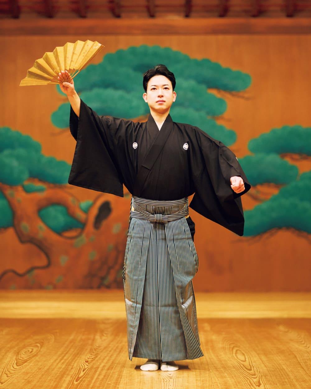 能楽師・辰巳和磨さん「基本動作が腰痛知らずの秘訣」。