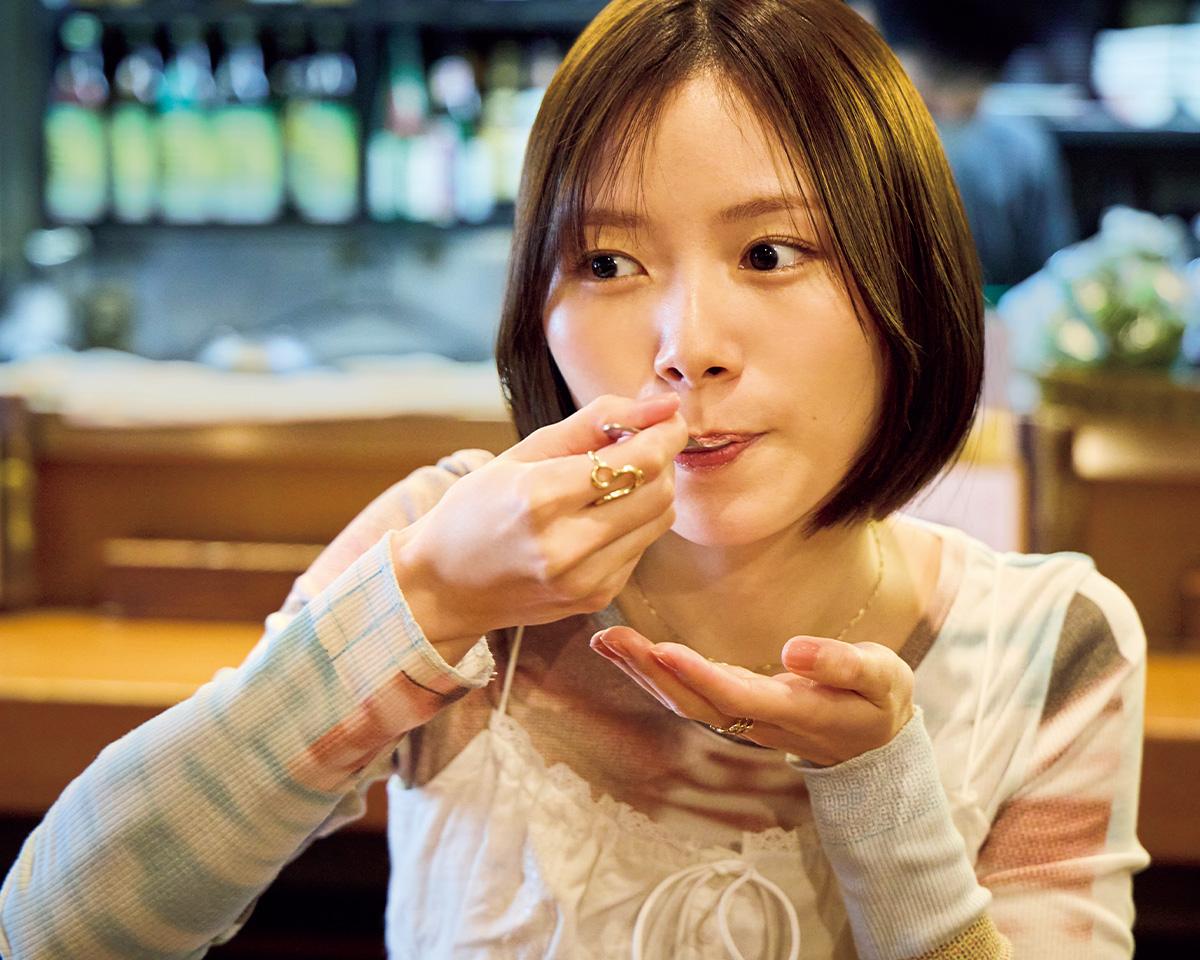 朝日奈央さんが「おいしくて、 太らない」を居酒屋で実践!