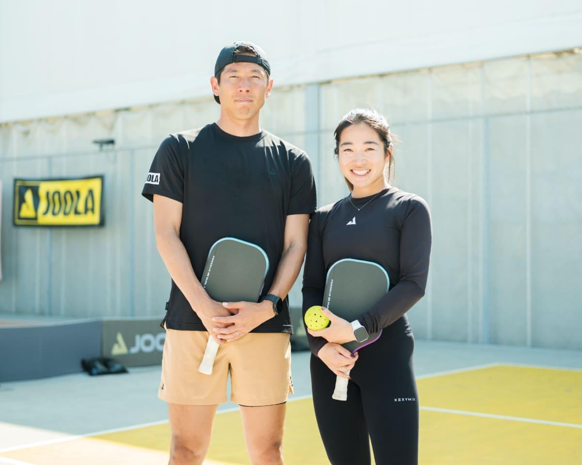 三好健太・吉冨愛子（ピックルボール）