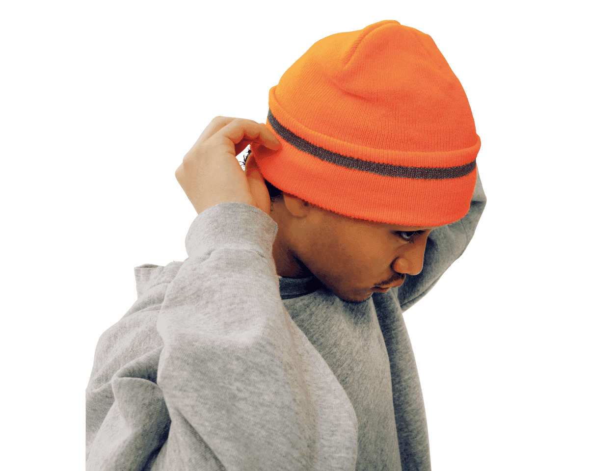 NO NAMEのニットキャップ