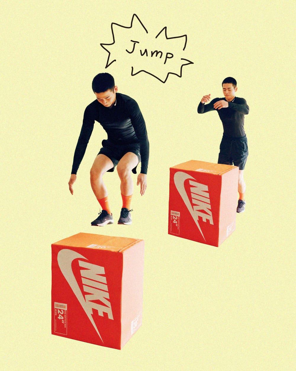 〈Nike Strength〉ソフトプライオボックス