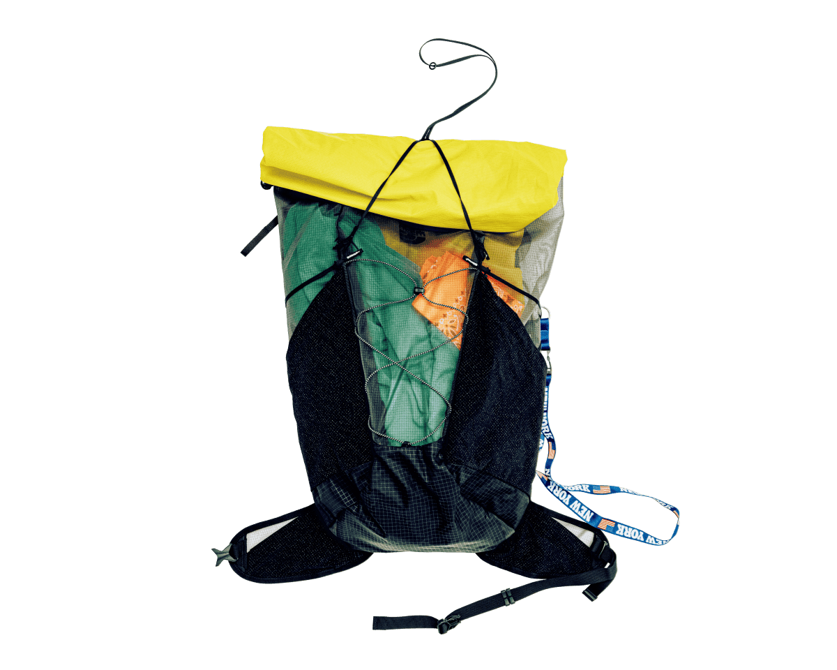 〈THE NORTH FACE〉のバックパック。
