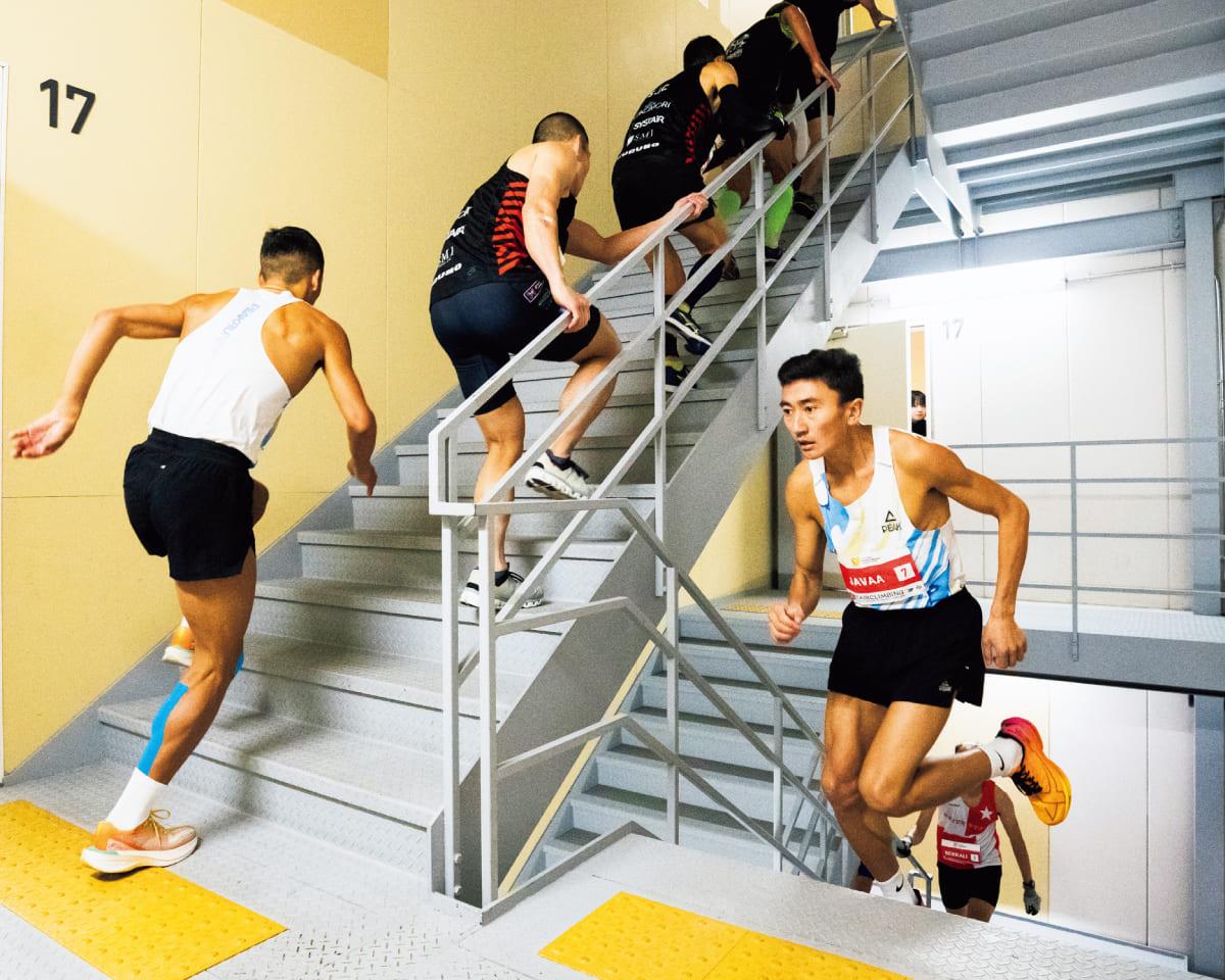 STAIRCLIMBINGの様子