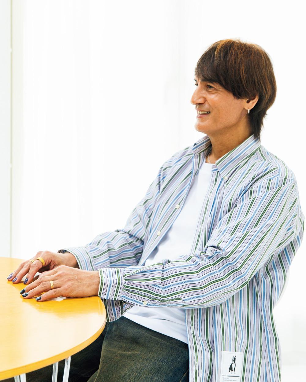 元サッカー選手・本並健治さんの「会話が生まれる」ハンドケア習慣。