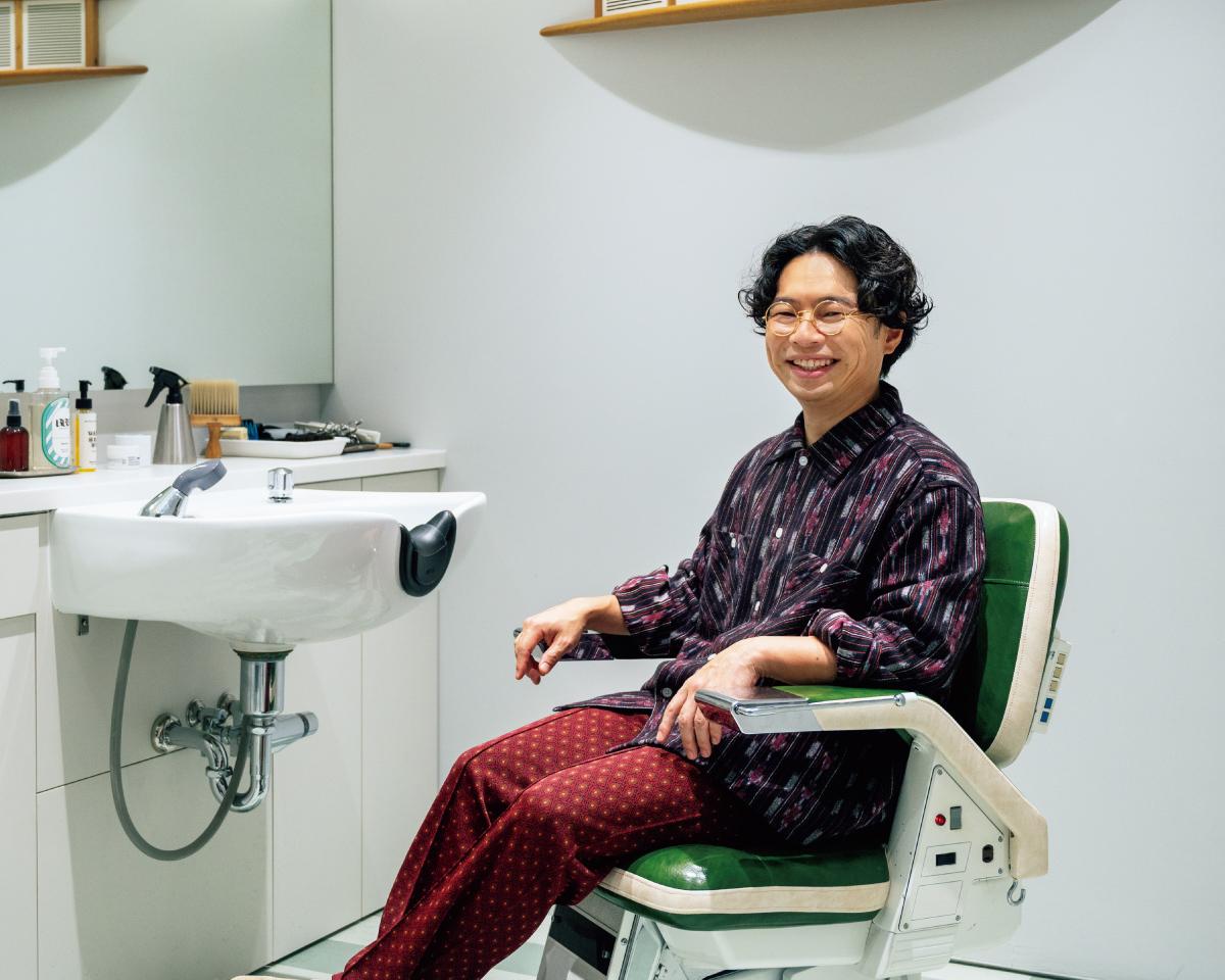 週二回のジム通い。浜野謙太さんの理想は「大きな胸筋と膨らむお腹」。