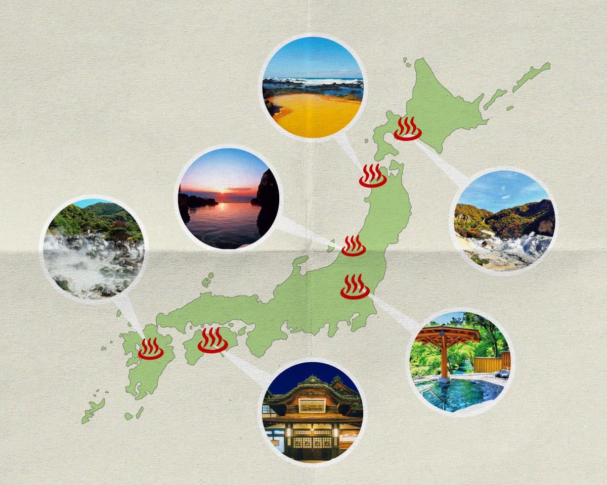 泉質別で選べる!現代人にフィットする湯治スポットガイド。