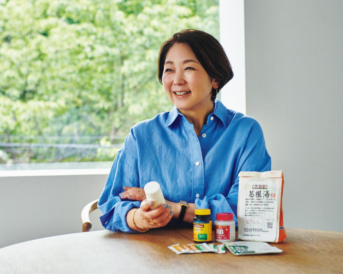 フリーアナウンサー・中井美穂さん。健康の秘訣、食事・運動習慣に密着!