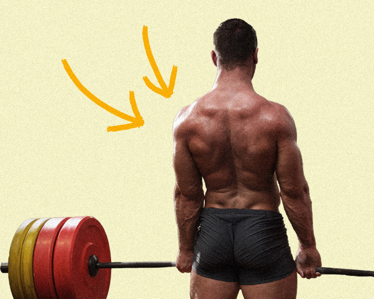 分厚い背中をつくり出す、ジムでの徹底追い込みトレーニング