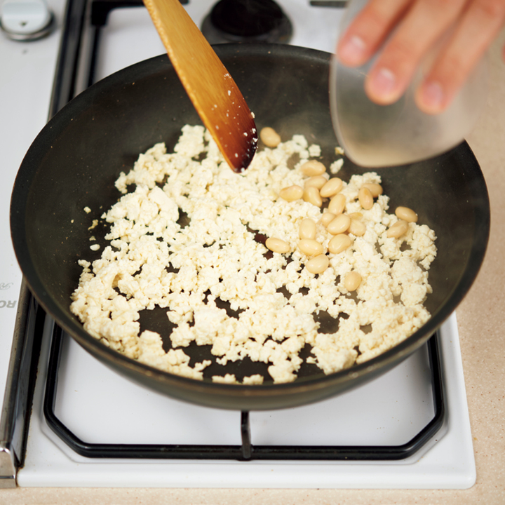 カレー豆腐の作り方 ④