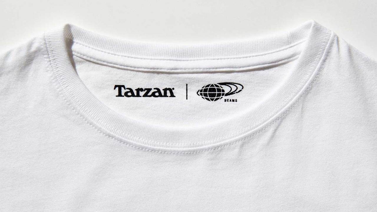 『ターザン』×〈ビームス〉35周年記念Tシャツ