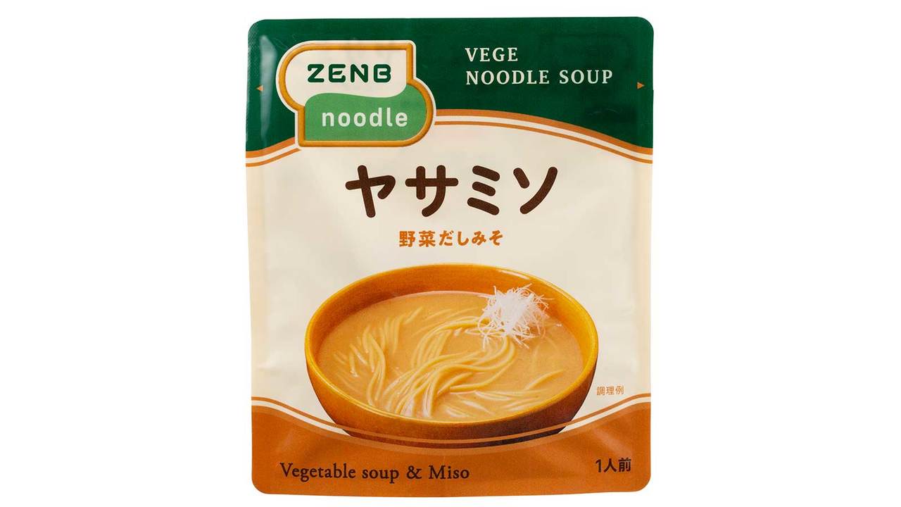 《ZENB 野菜だしみそスープ》のパッケージ