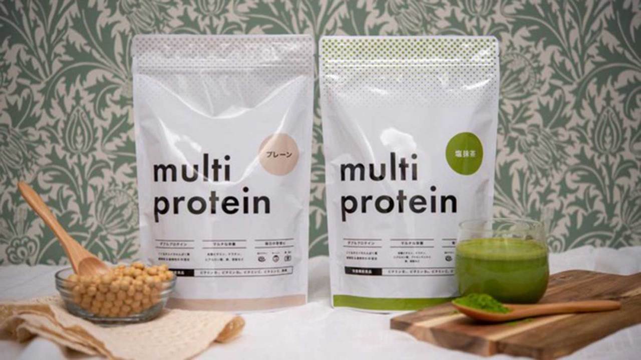 〈multi protein（マルチプロテイン）〉のパッケージ