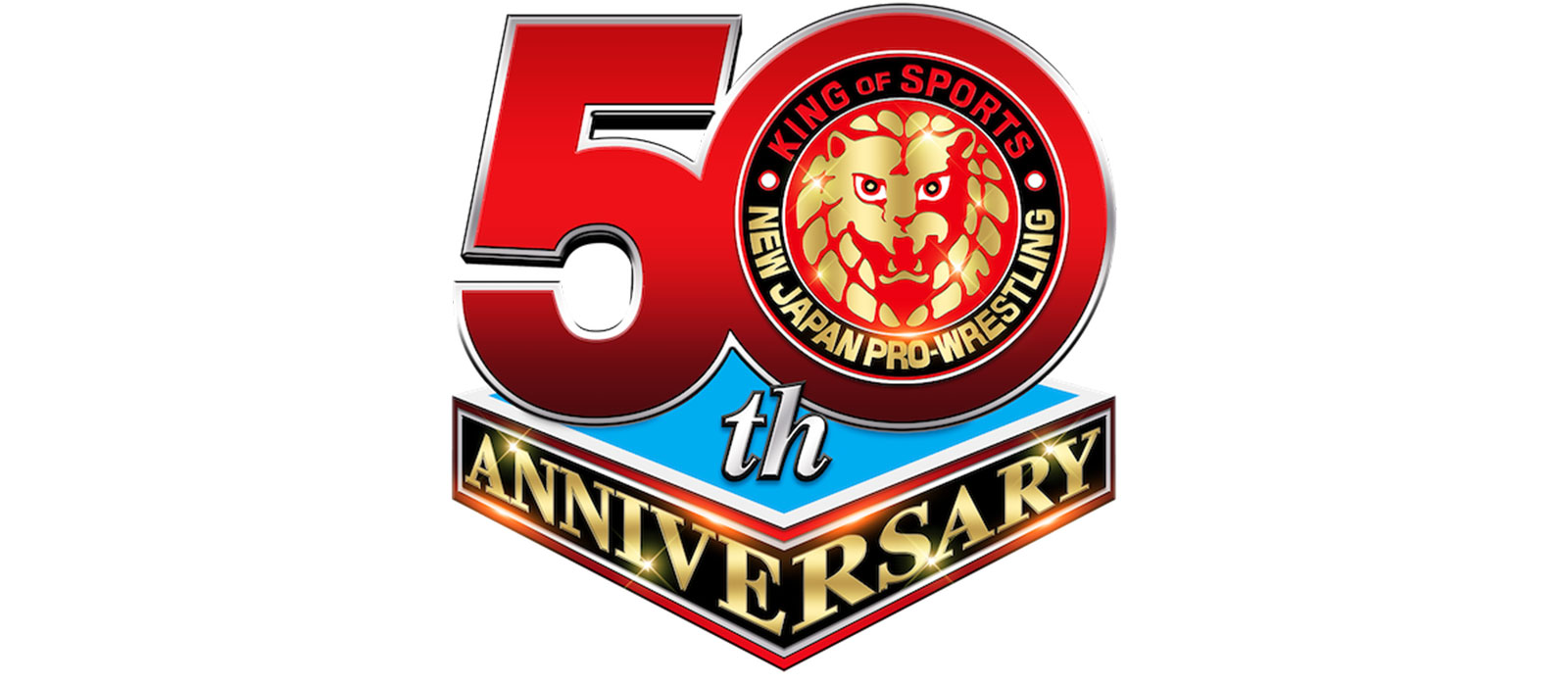 新日本プロレス50周年ロゴ