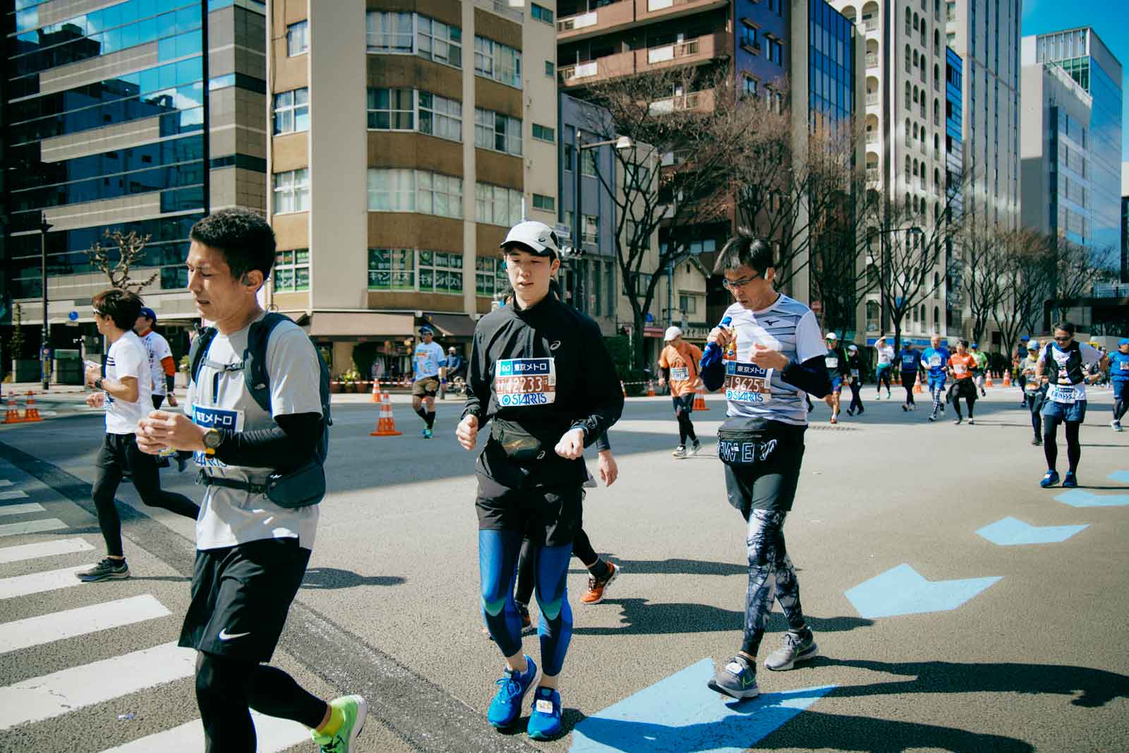 東京マラソン2021を走るターザン/Tarzan編集部員のアサクラ
