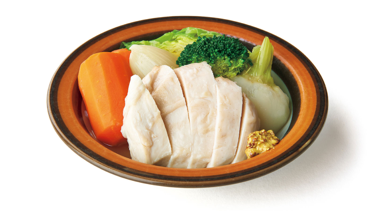 腹を割る 食事のルール メニュー 鶏胸肉と野菜のポトフ